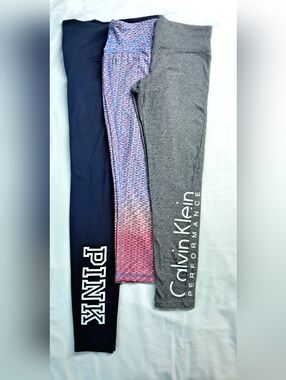 Calvin Klein, PINK & RDX Performance Leggings Size Small